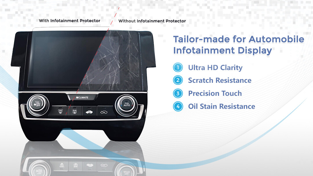 head unit screen protector