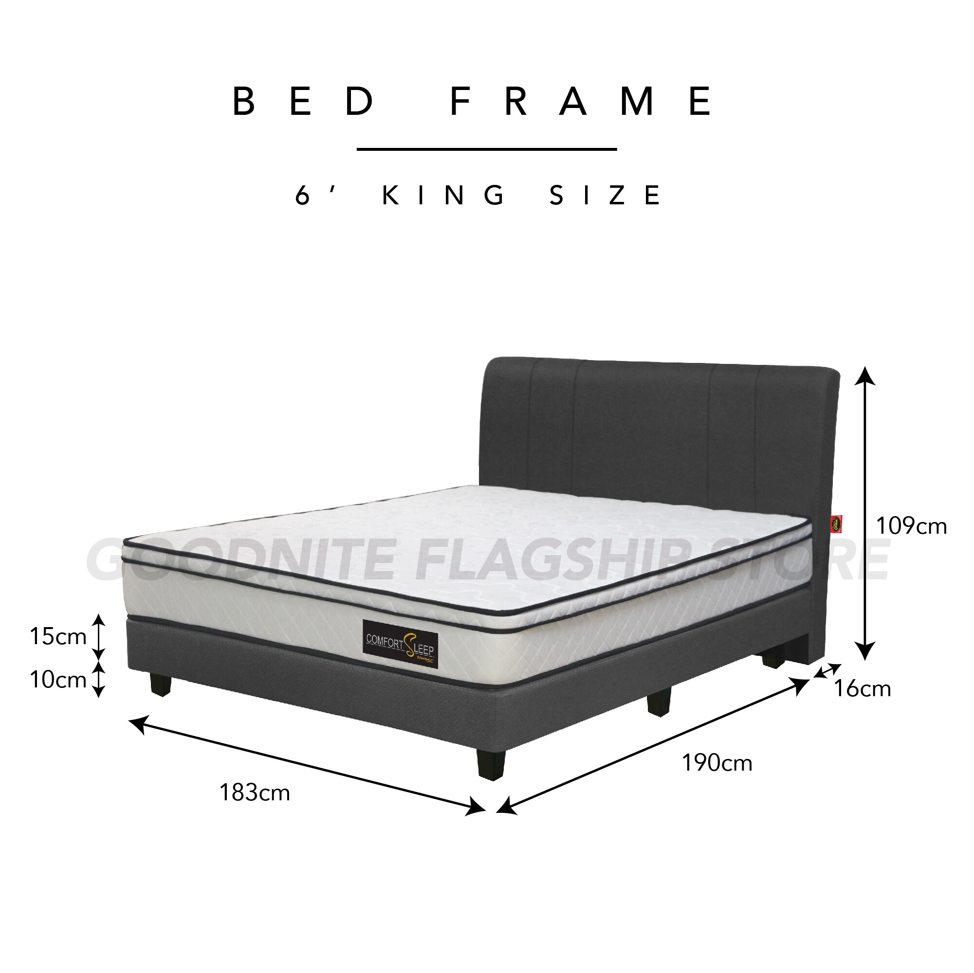 Best Deal Goodnite Comfort Sleep 10 Inch Posture Spring Mattress