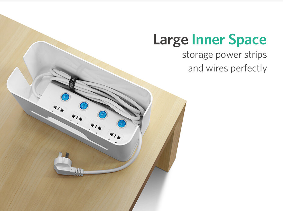 Ugreen Home Electronic Cable Organizer Box