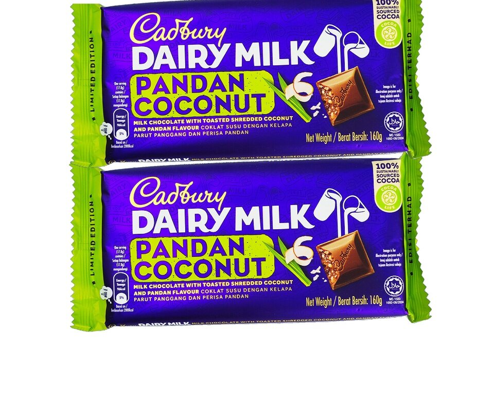 Cadbury pandan coconut