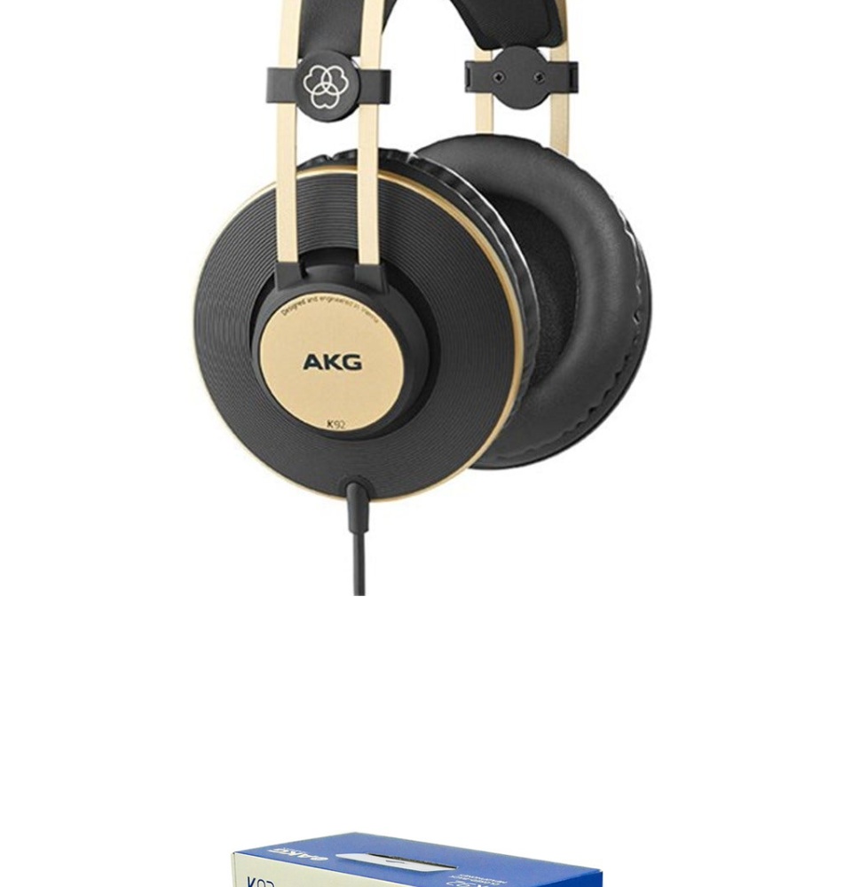 SHIP OUT EVERYDAY]AKG K92 Closed-back Monitor Headphones (K-92 / K 92) |  Lazada