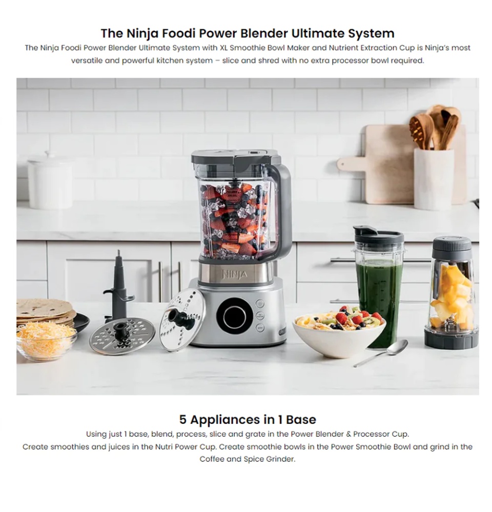 Ninja Foodi Power Blender outlet Ultimate System