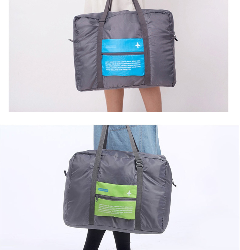 Waterproof Nylon Foldable Travel Bag Large Capacity Storage Pouch_voghion.com