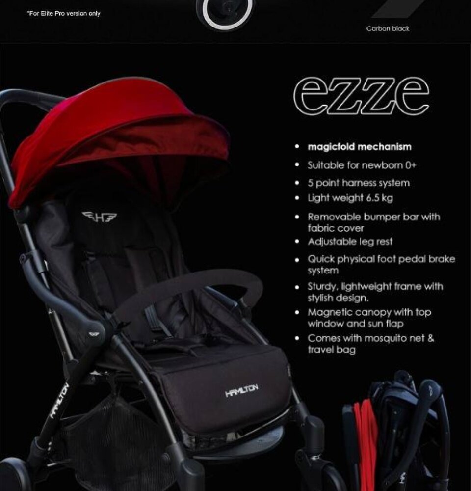 hamilton elite pro stroller