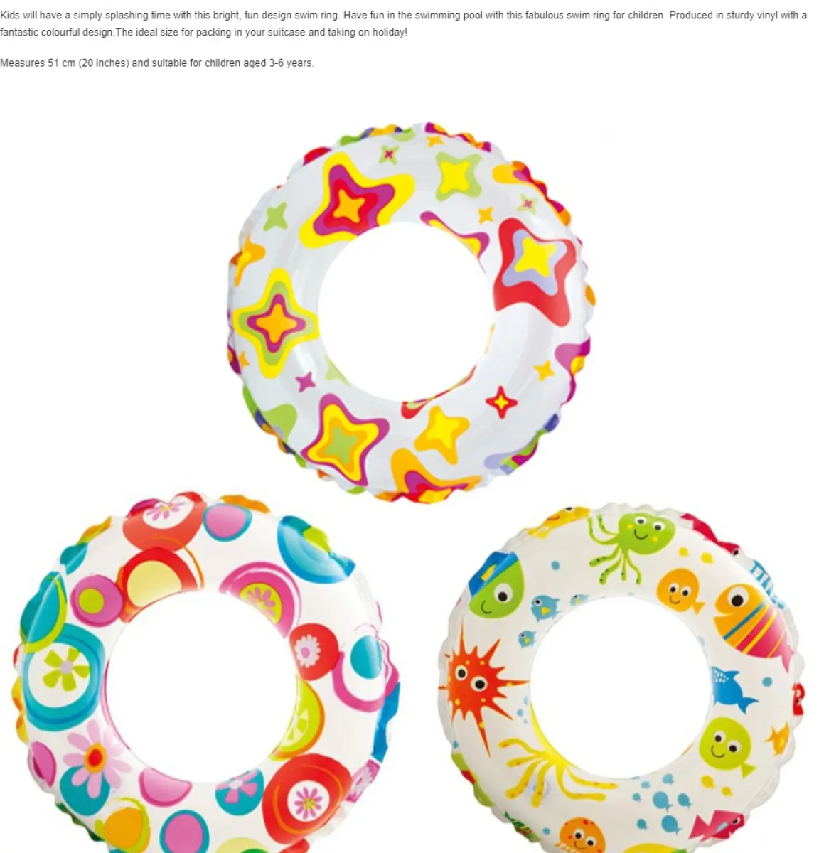 20 inch swim ring