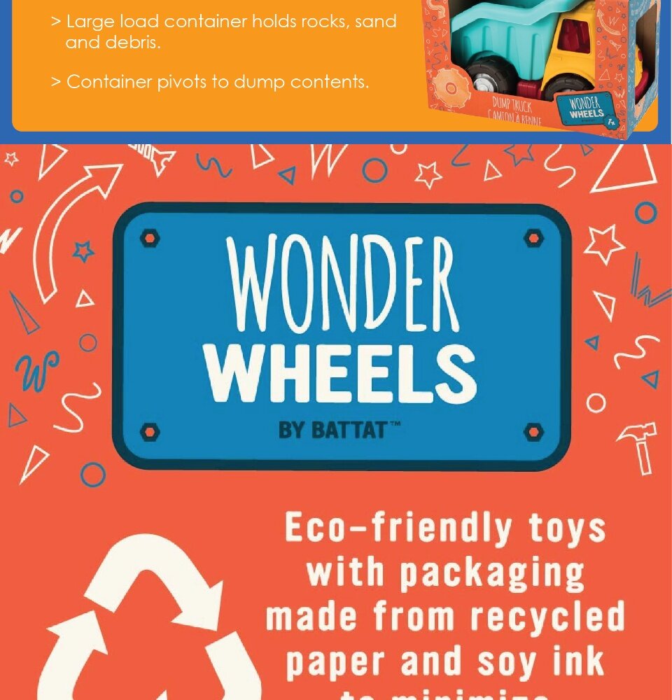 wonder wheels dump truck