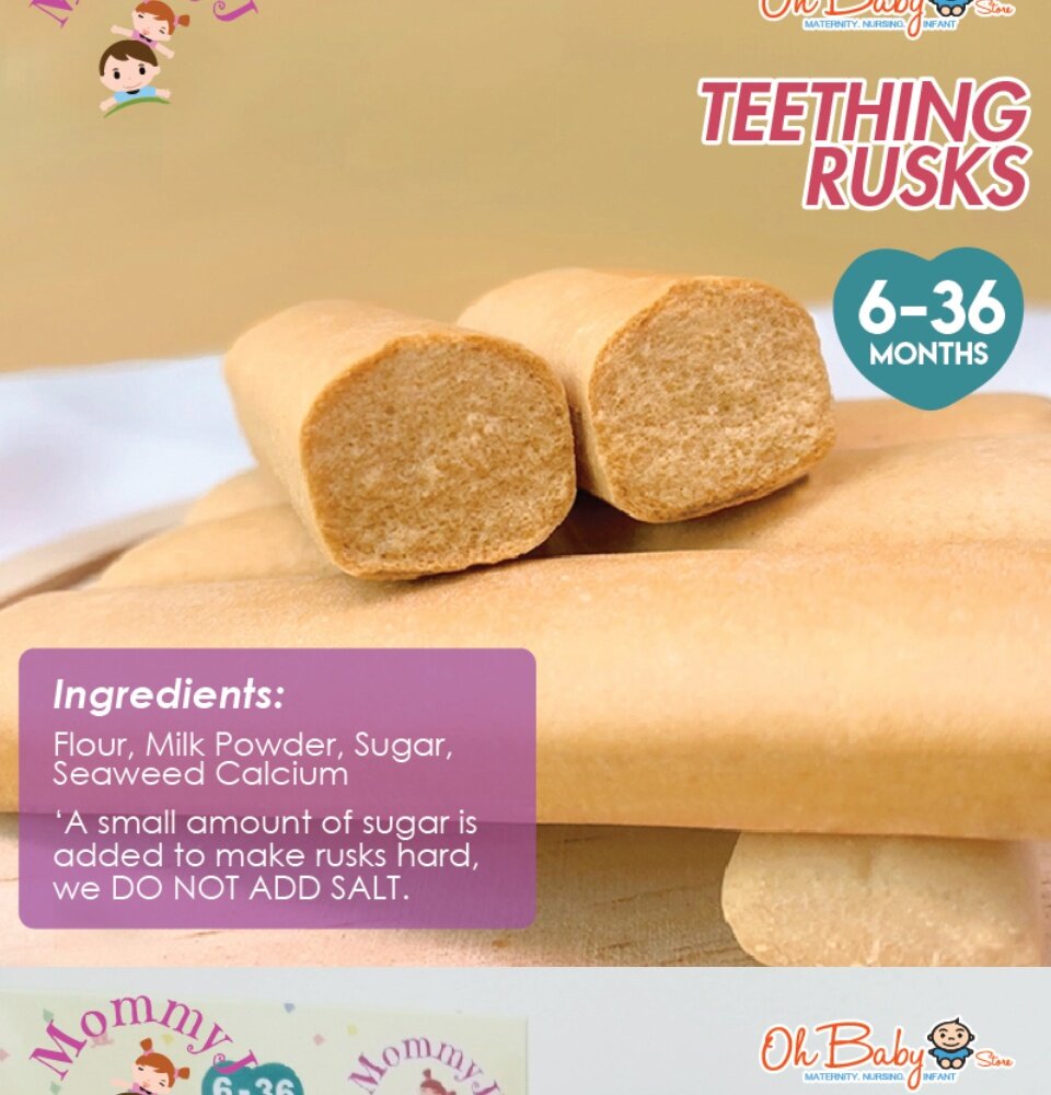 Teething rusks sales