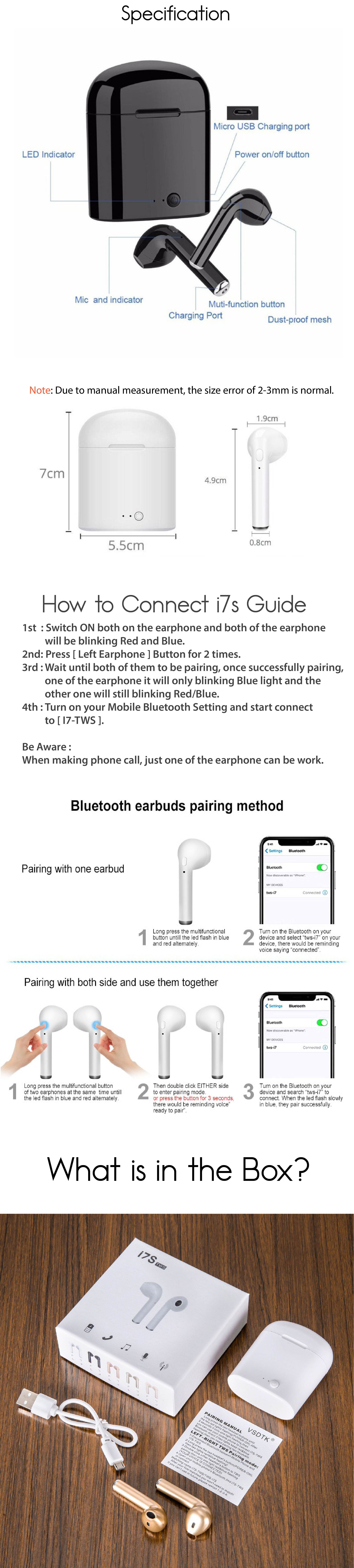 bluetooth headphones blinking red and blue