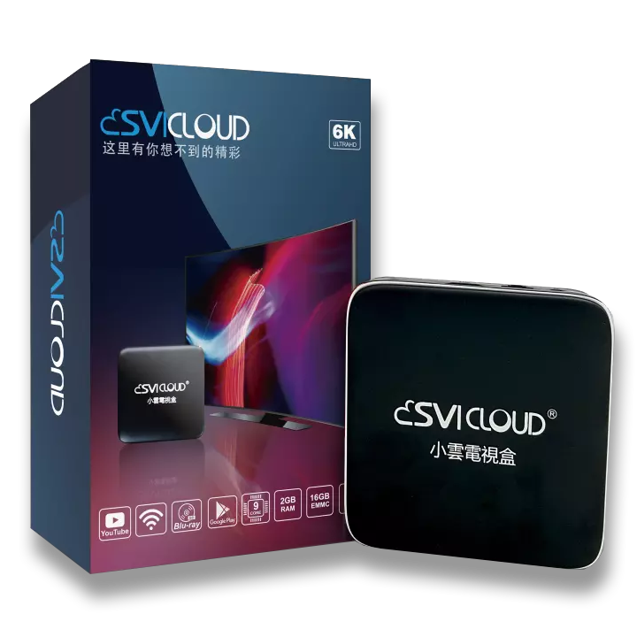 SVI Cloud Svicloud 3S Smart Android TVBox TV_Box Dual Band 5G WIFI