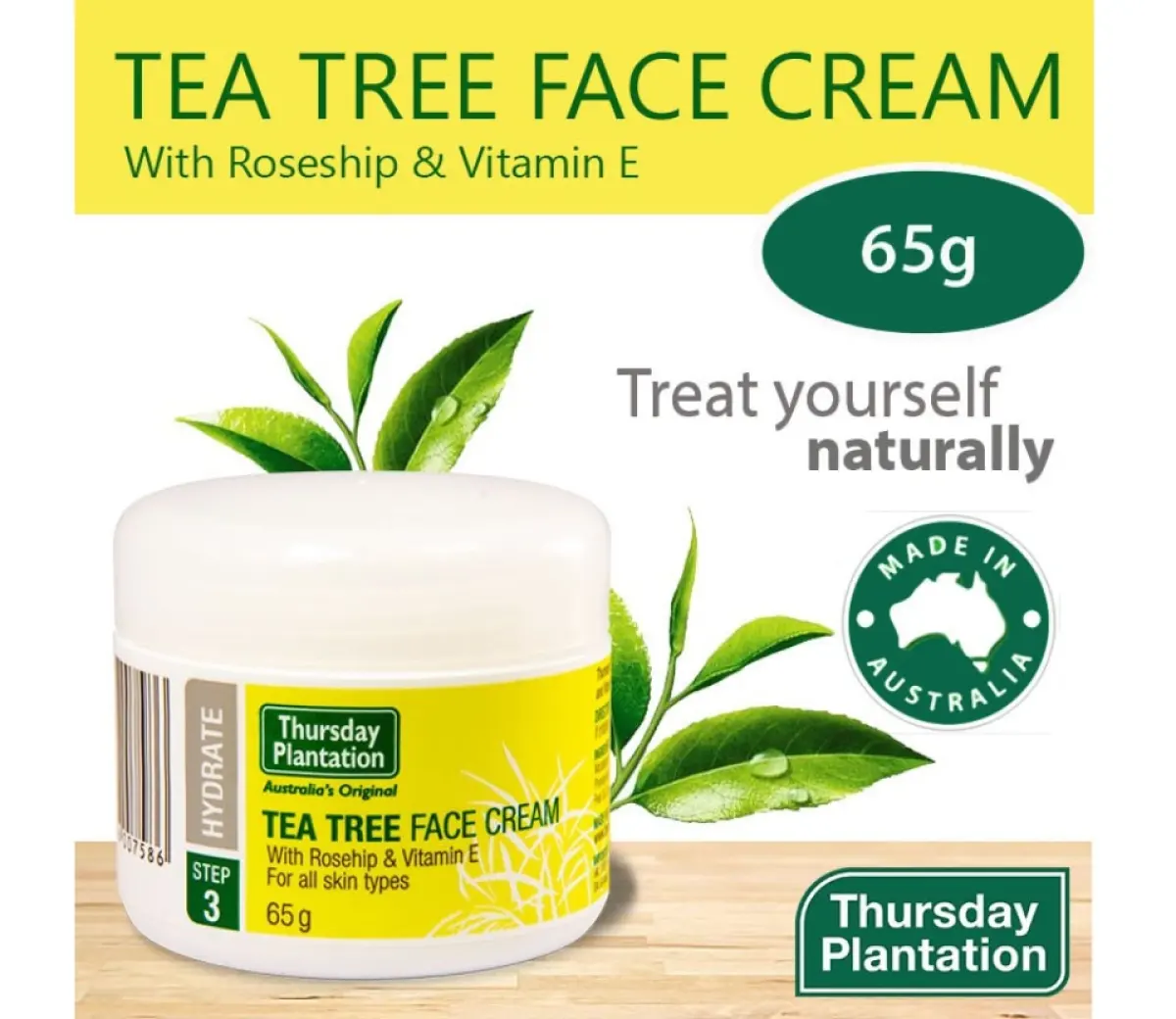 thursday plantation moisturiser