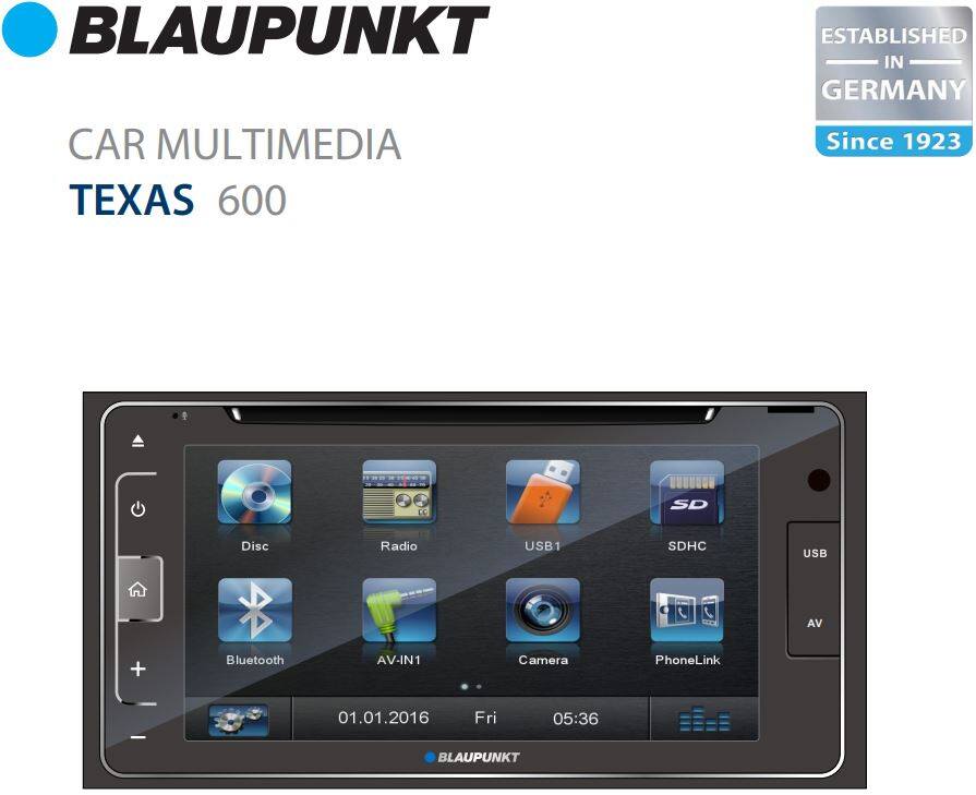 Blaupunkt Texas 600 6 75 Double Din Bluetooth Dvd Usb Mp3 Flac Car Headunit Xcite Audio