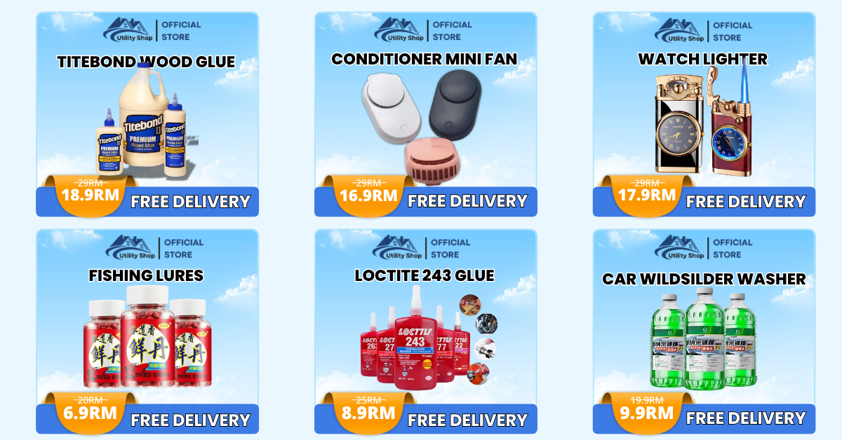 Utility Shop Malaysia Official Online Store | Shop Now on Lazada