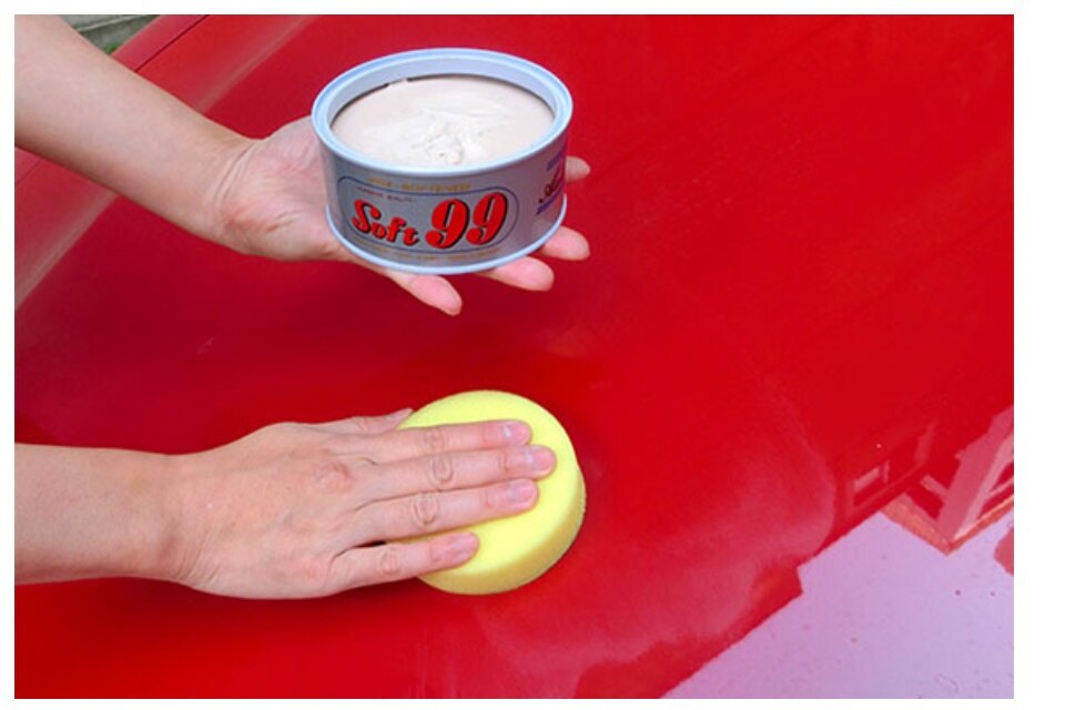 SOFT 99 PRE SOFTENED AUTO WAX PASTE 250G CAR WAX POLISHING POLISH