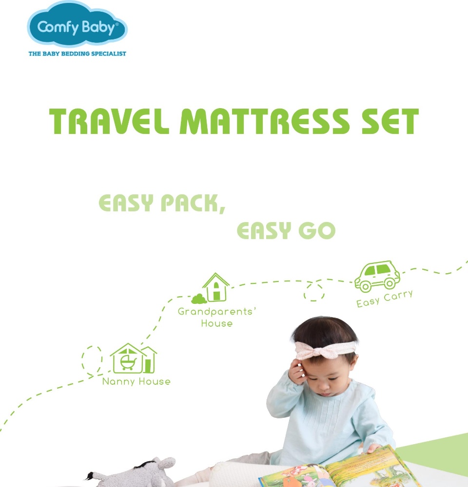 Comfy Baby Purotex Travel Mattress Set My Lovely Baby Lazada