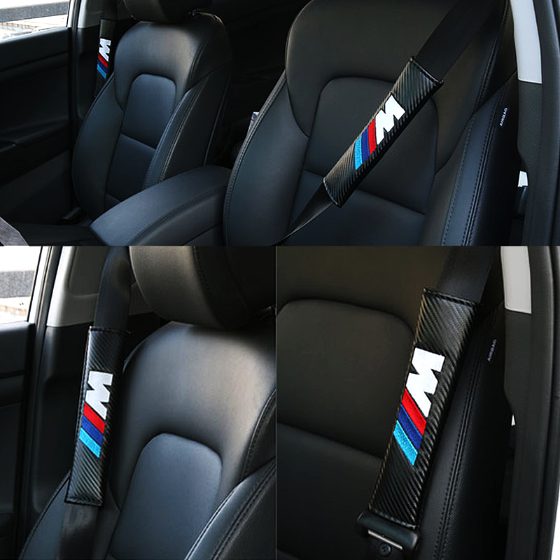 BMW Seat Belt Cover >> 2pcs Bmw Mini Carbon Fiber Car Seat Belt Cover Case Shoulder Pad BMW Seat Belt Cover >> 2pcs Bmw Mini Carbon Fiber Car Seat Belt Cover Case Shoulder Pad