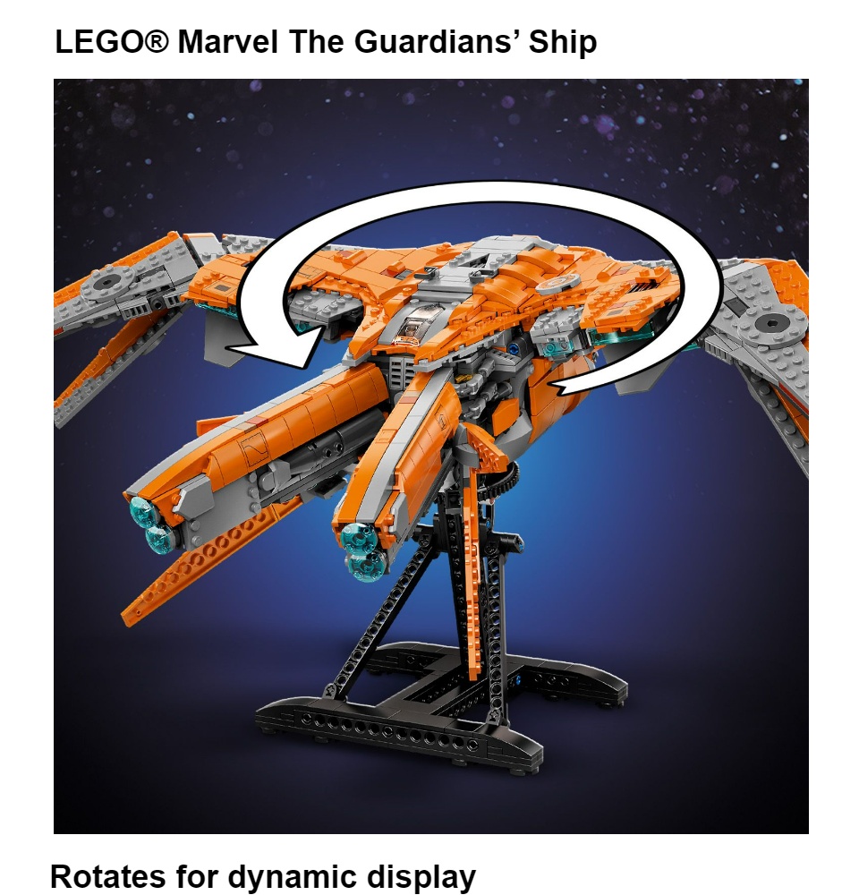 LEGO Marvel The Guardians' Ship 76193 Building Kit (1,902 Pieces)