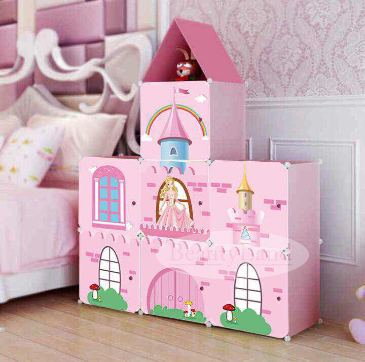 Free Gift Beautyland Kids Diy Prince Princess Castle Shape