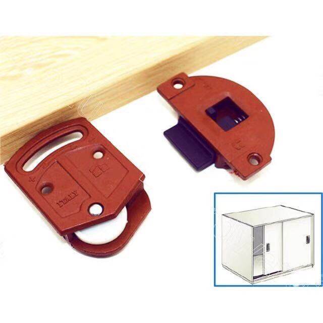 Cupboard Wardrobe Cabinet Sliding Door Plastic Roller Set K445
