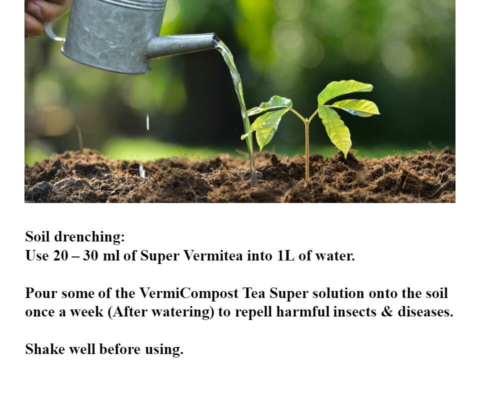 Agrostar Super Vermitea Organic Liquid Fertilizer Plant Food