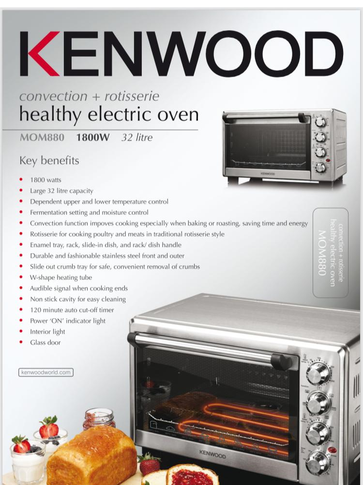 kenwood mom880 oven