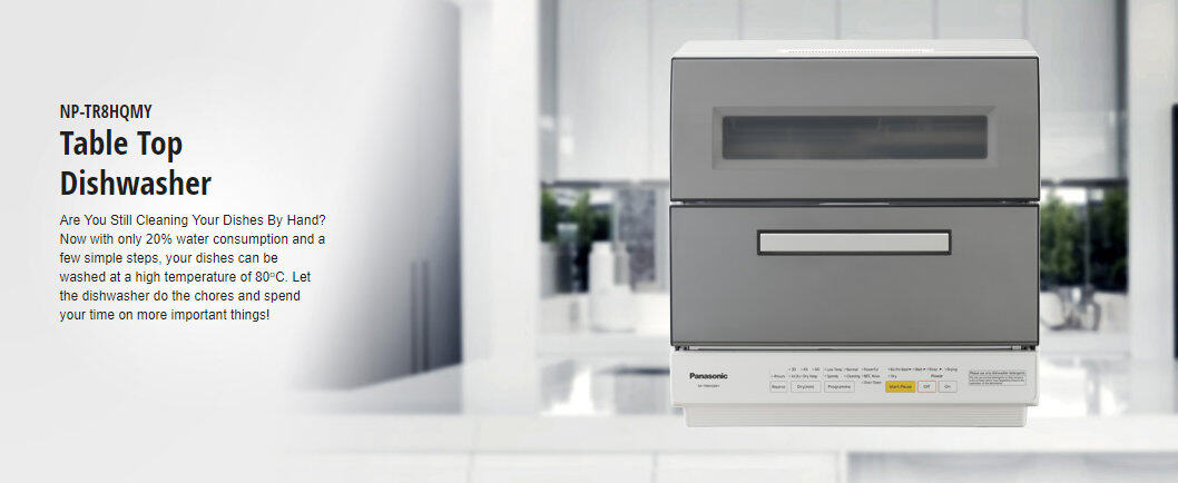 12 12 Panasonic Table Top Dishwasher Np Tr8hqmy Lazada
