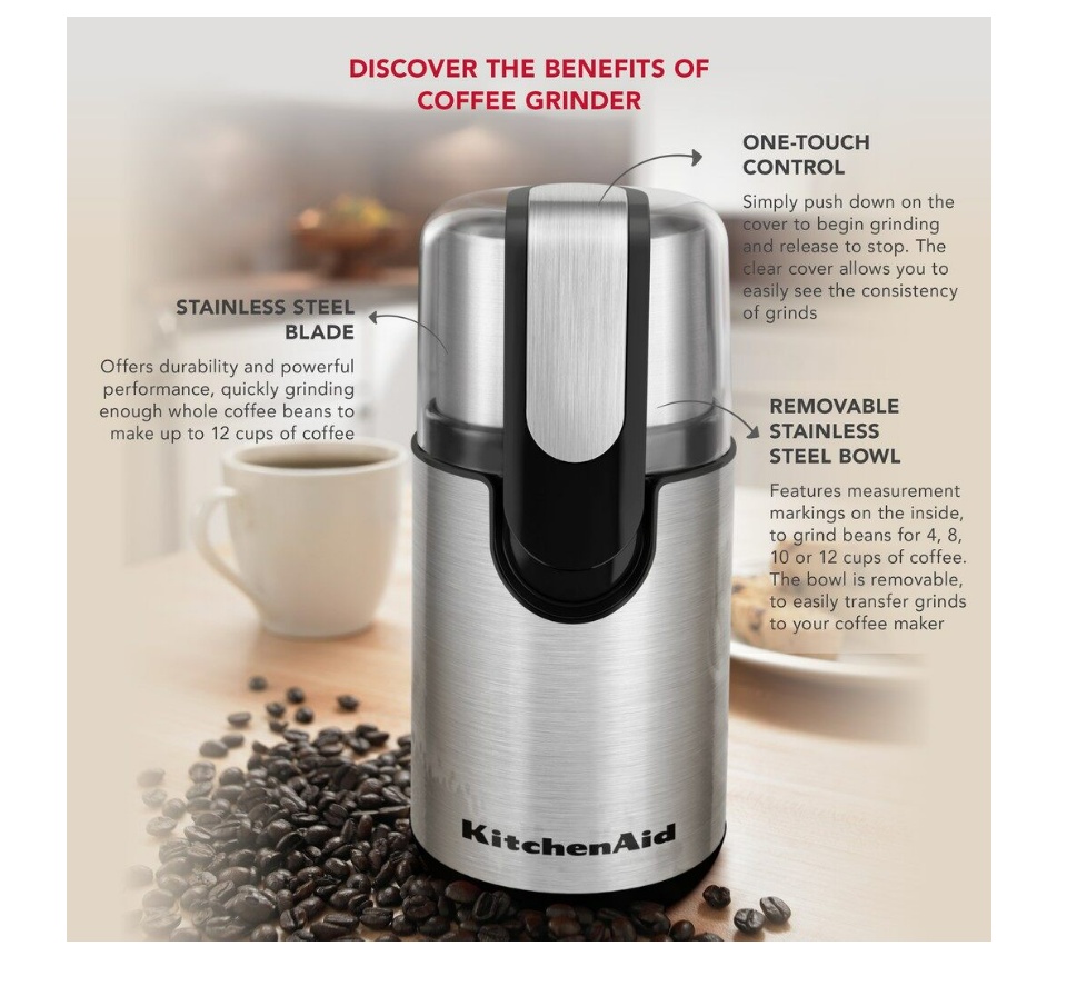 Electric Coffee Grinder 