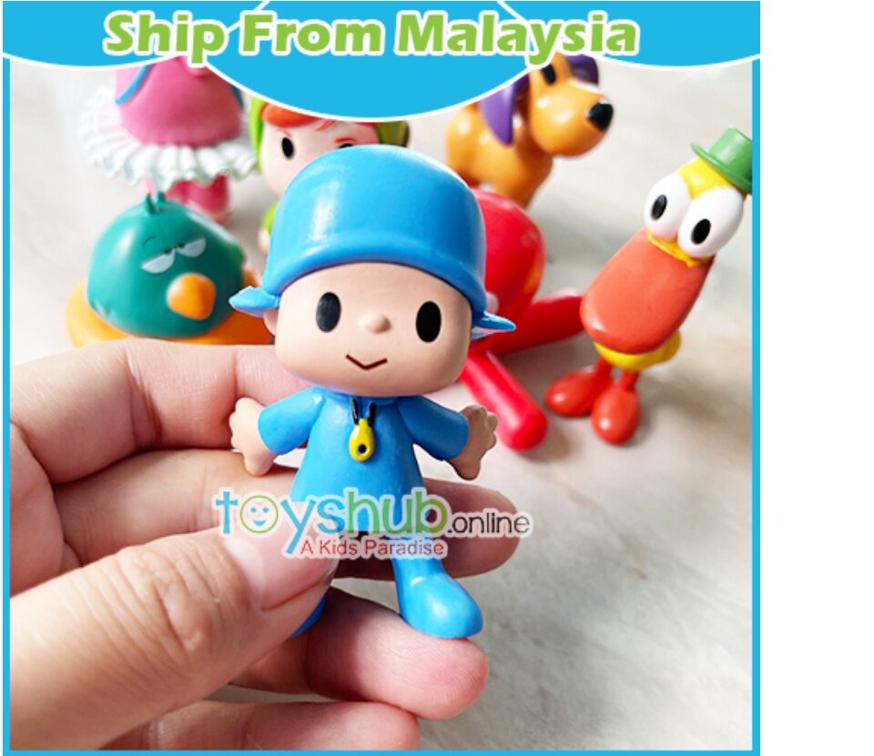 Boneca dos desenhos animados Pocoyo Zinkia Doll Pvc Action Figures