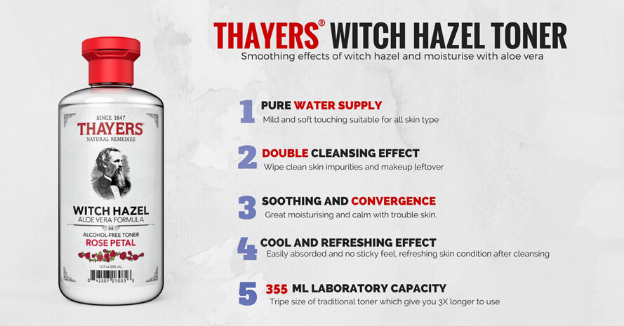 thayers for acne prone skin