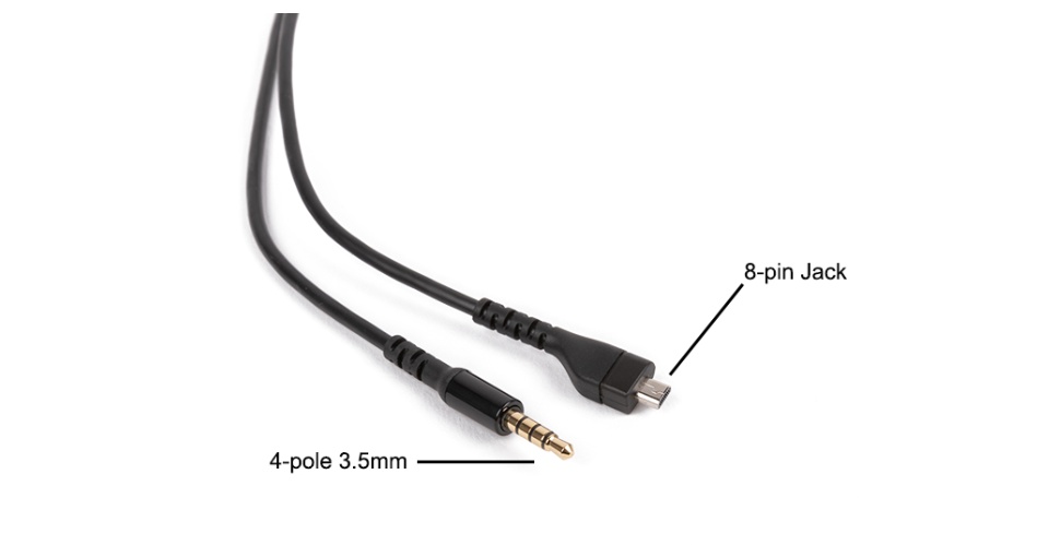 SteelSeries Arctis Replacement Cable 8-pin to Single 4-Pole