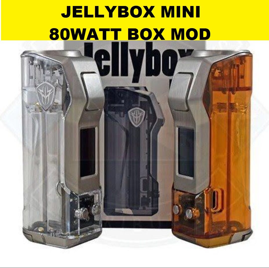 1)Rincoe Jellybox Mini 80W Box Mod (Battery not Include).(2)Rincoe Jellybox  228W Mod Kit 100% Genuine Nano | Lazada