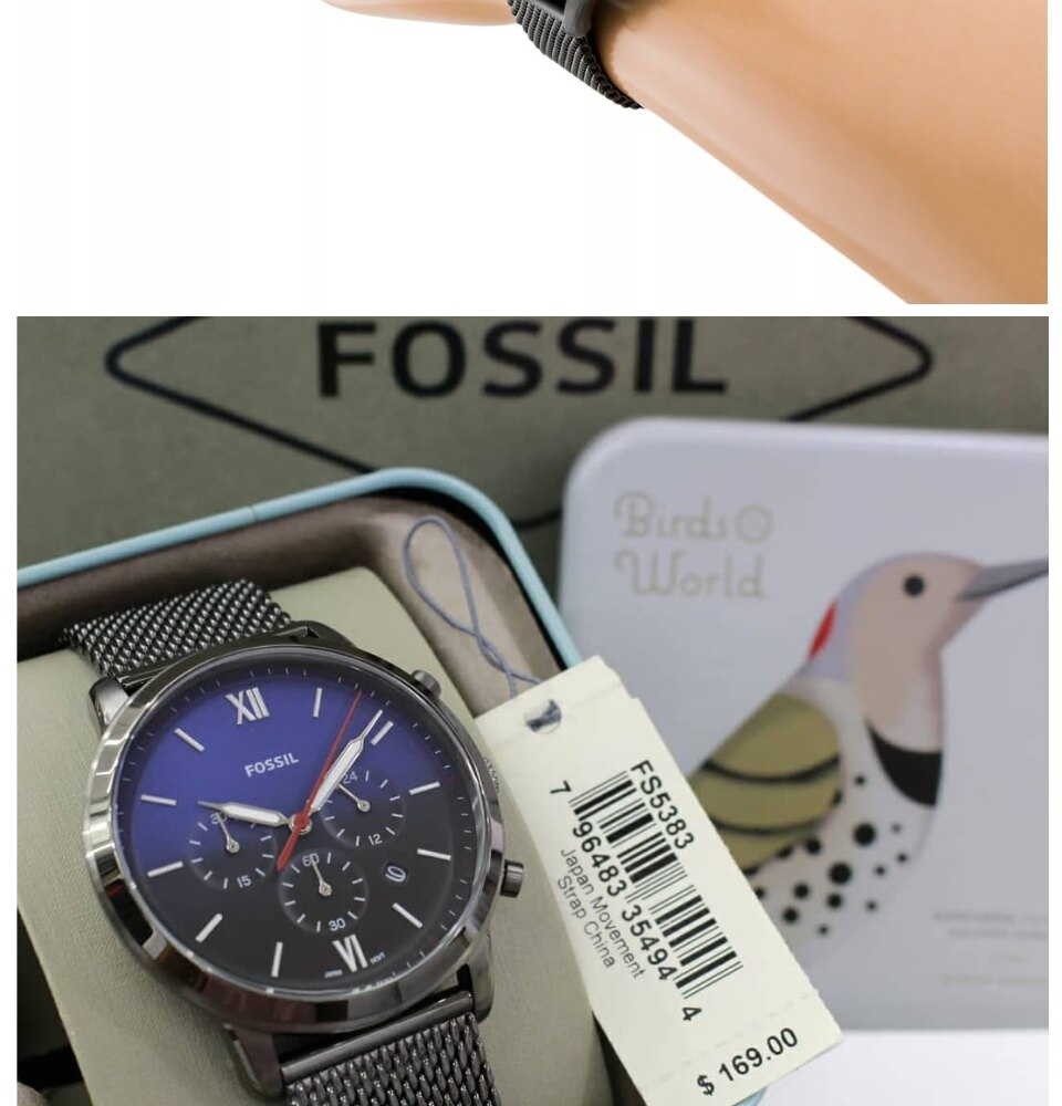 Authentic Fossil Men Neutra Chronograph 