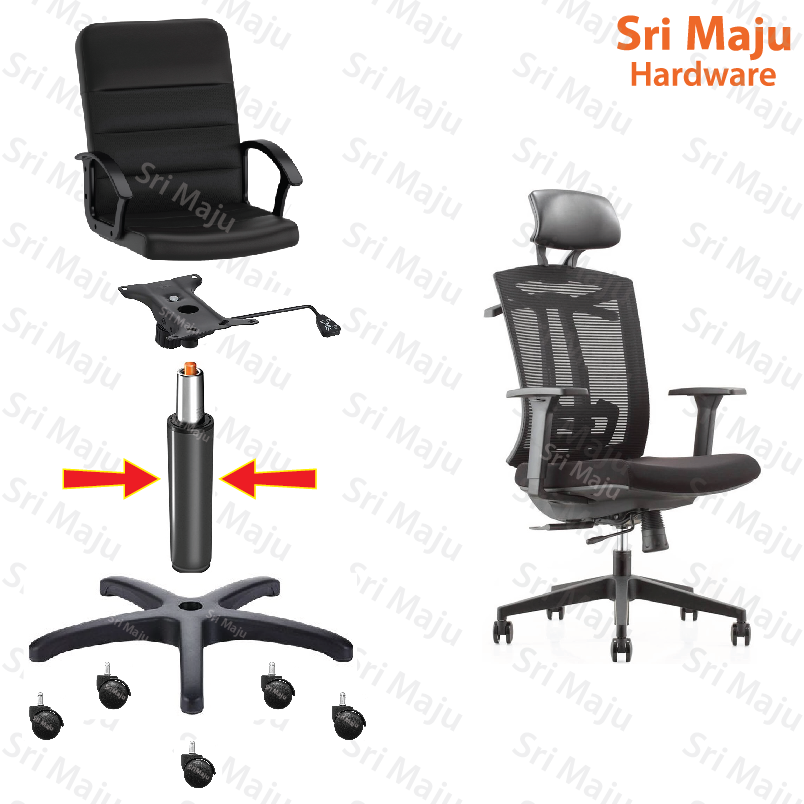 Maju Heavy Duty Office Chair Gas Spring Lift Cylinder Replacement Ofc Hy100 Hy120