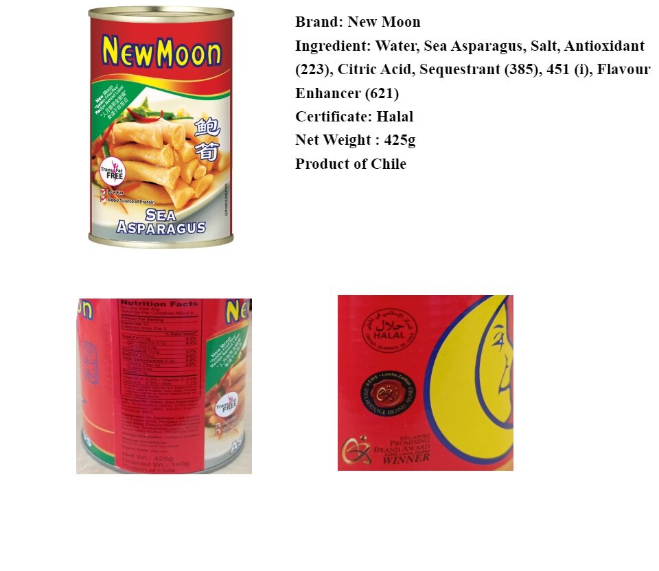 New Moon Pacific Clams & Sea Asparagus Set