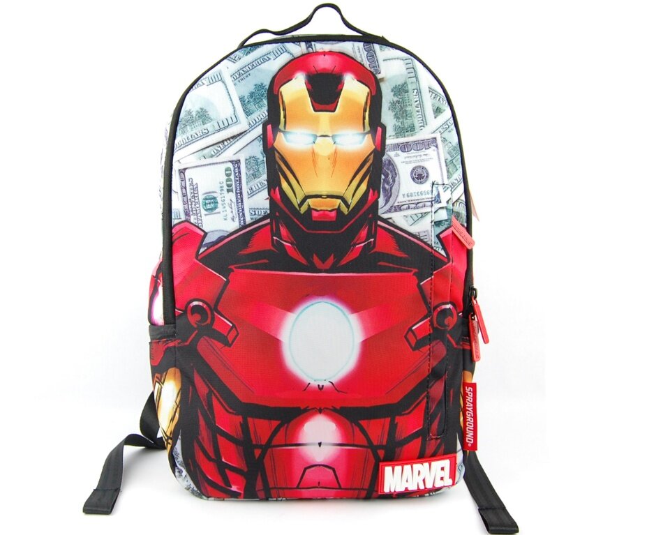 Original Sprayground Marvel s Iron Man Money Backpack. Unisex Bag. Laptop Bag. Mens Womens. Avengers Lazada