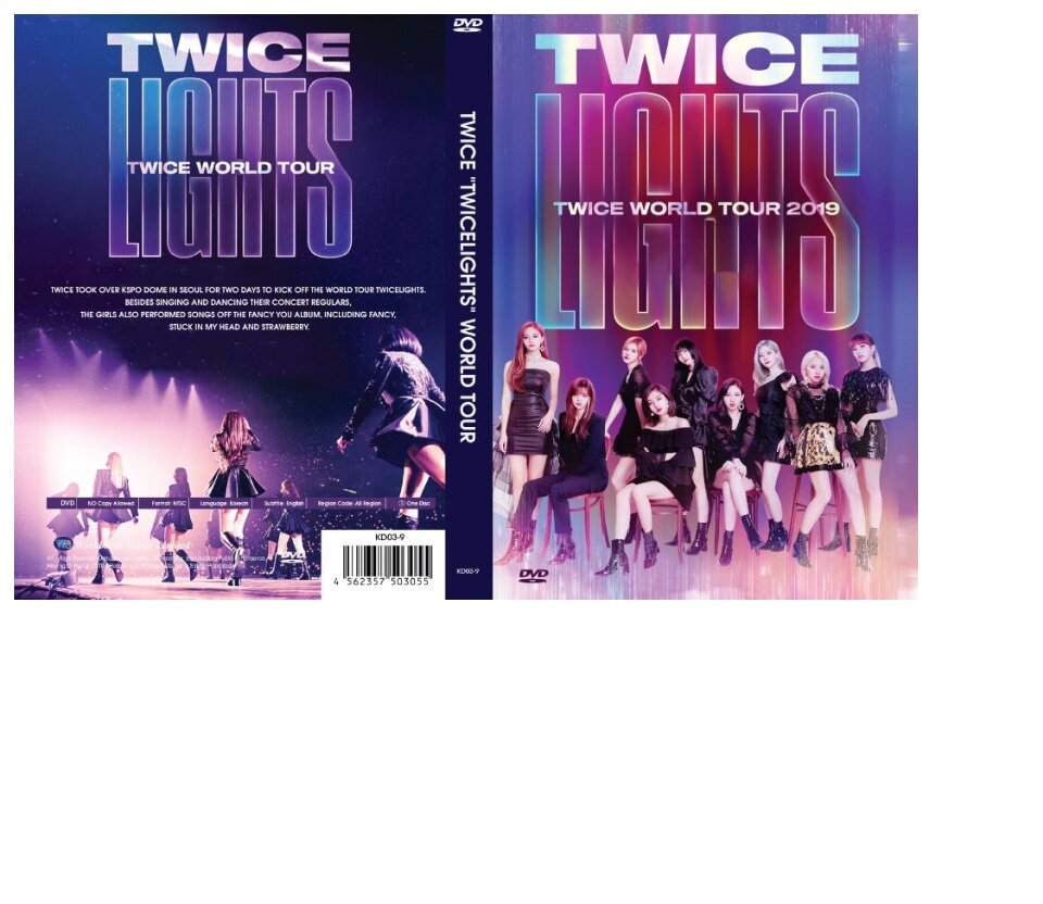 TWICE TWICELIGHTS WORLD TOUR 2019 DVD LIVE CONCERT | Lazada