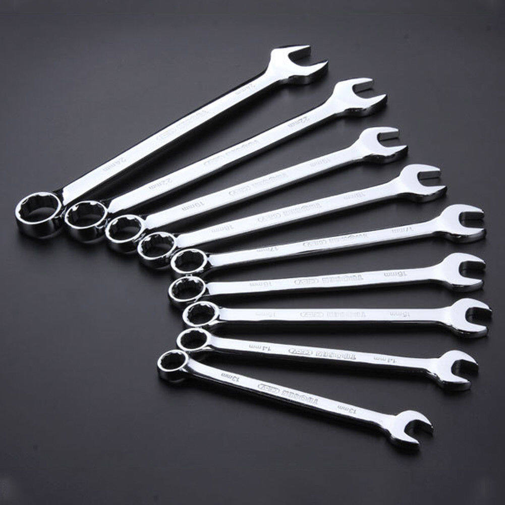 Mytools Premium TUOSEN 14PCS Combination Wrench Spanner Set Chrome
