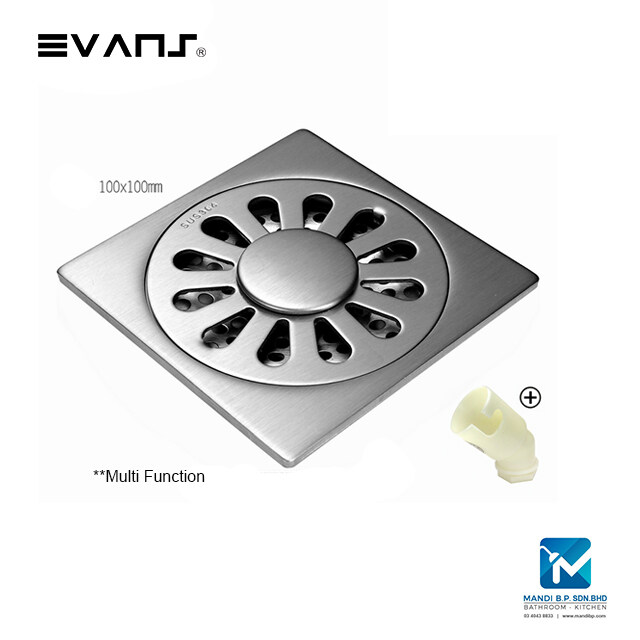 Evans Multi Function Floor Trap For Washing Machine 4 Inch Lazada