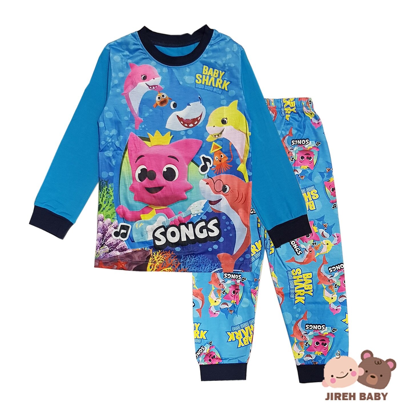 baby girl short sleeve pajamas