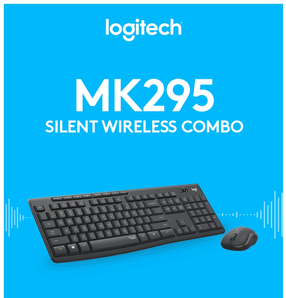 Keyboard Combo Logitech Mk295 Inalambrico Logitech Mk295 Kit De