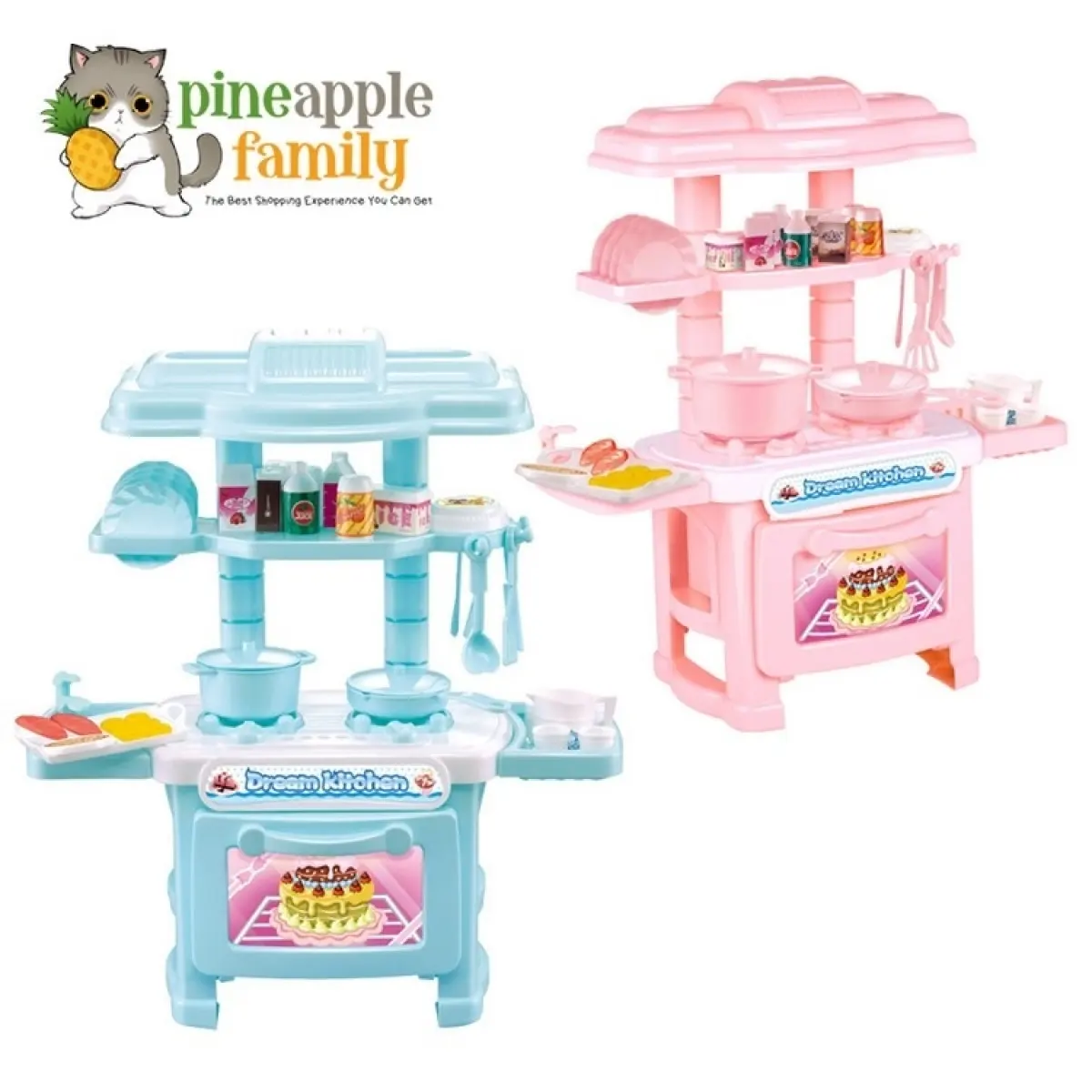 pretend and play family sets